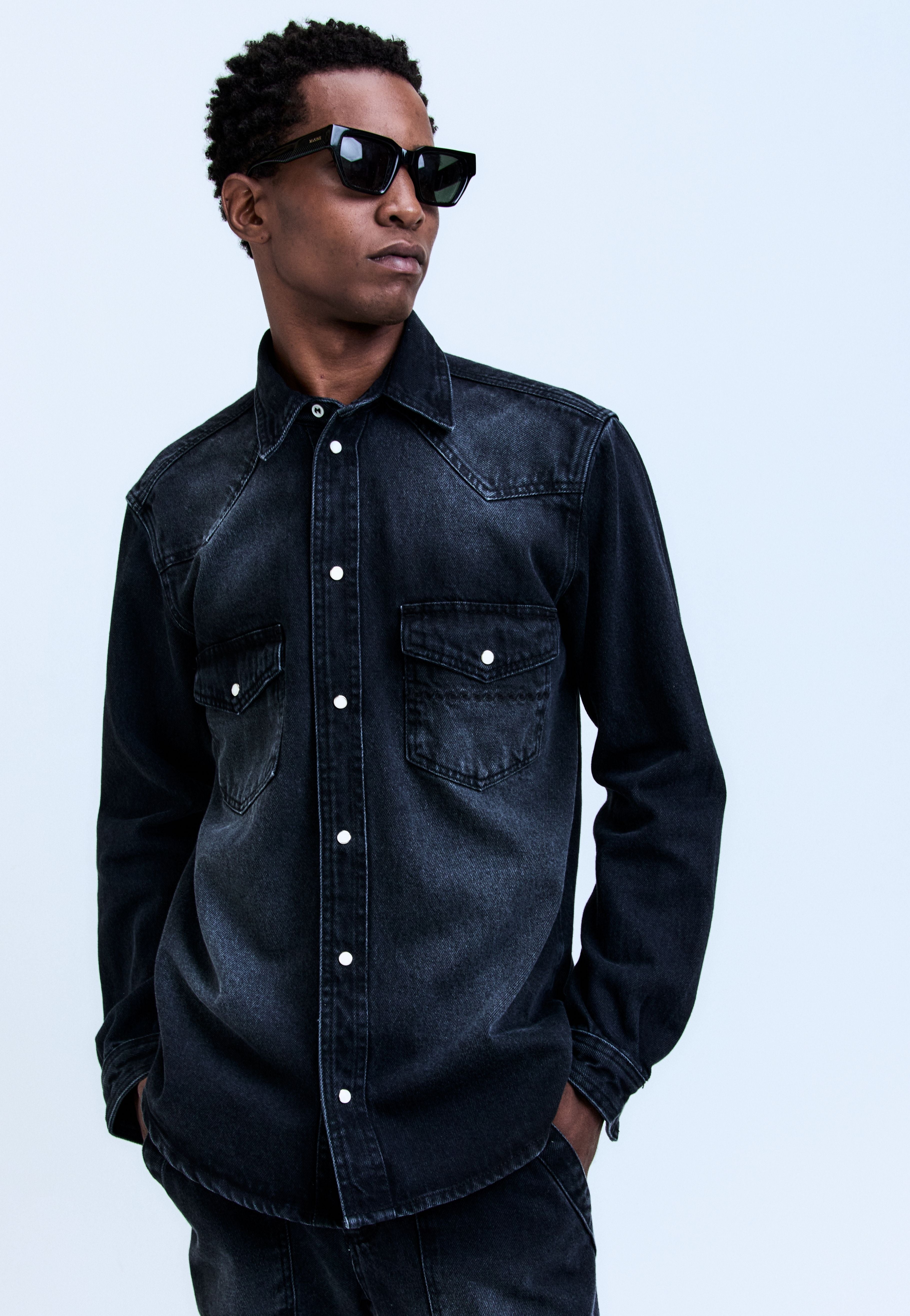 Camisa Western Noir
