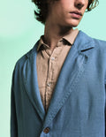 Blazer Linho Stone Bleu