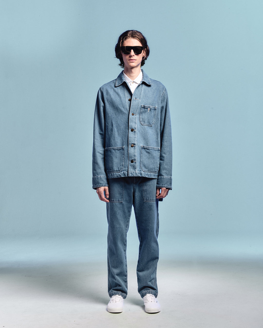 Calça Jeans Carpenter Blue Denim
