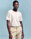 T-Shirt Pocket Algodão Onda Branca