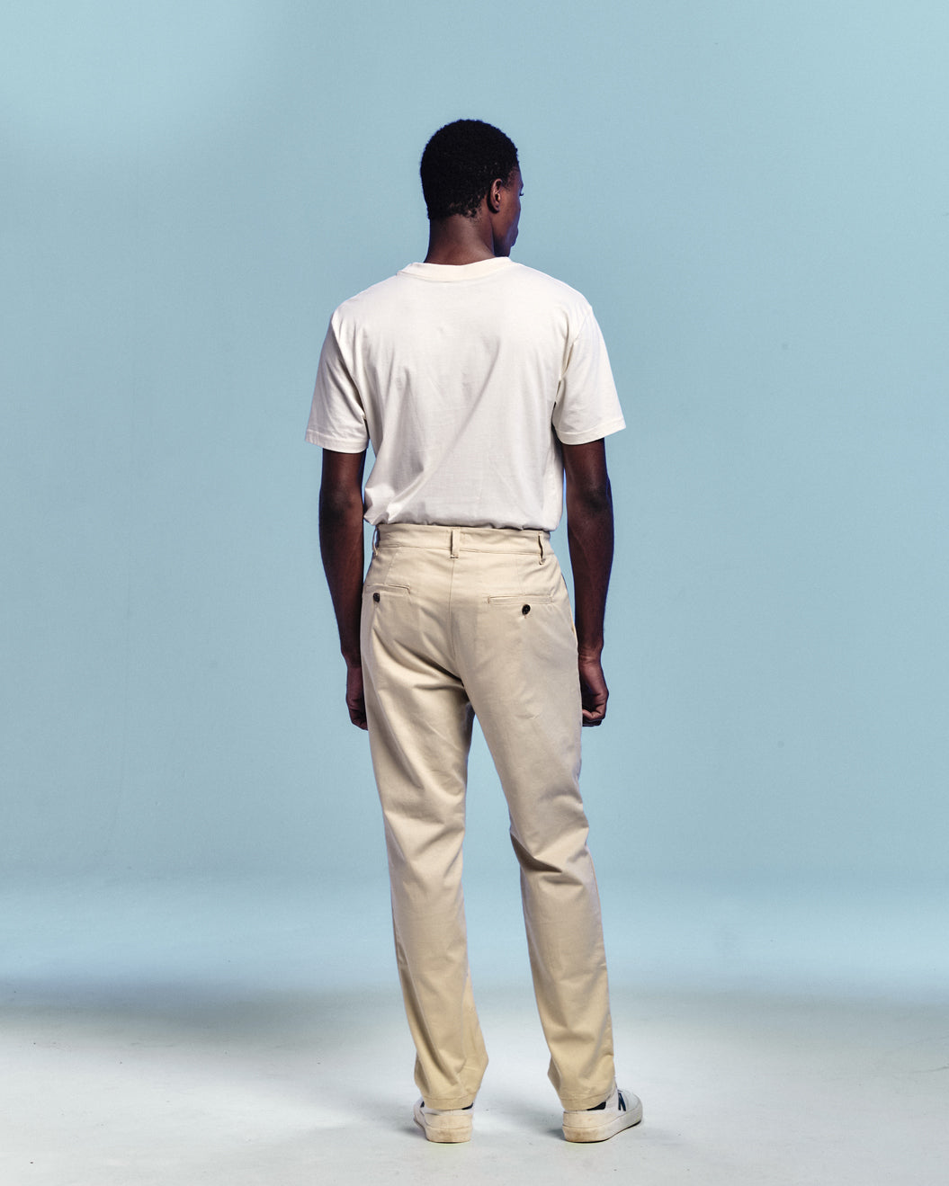 Calça Sarja Chino Khaki