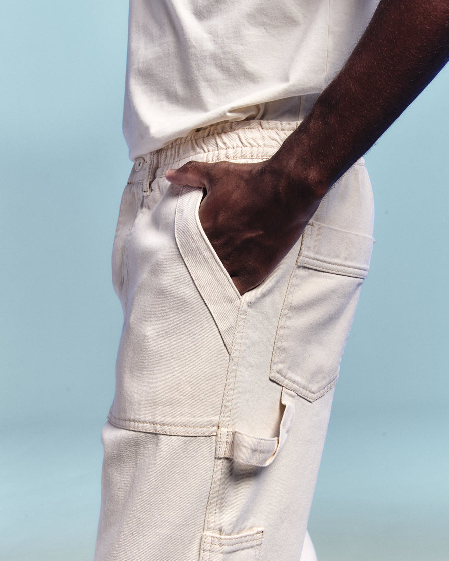 Calça Carpenter Sarja OffWhite