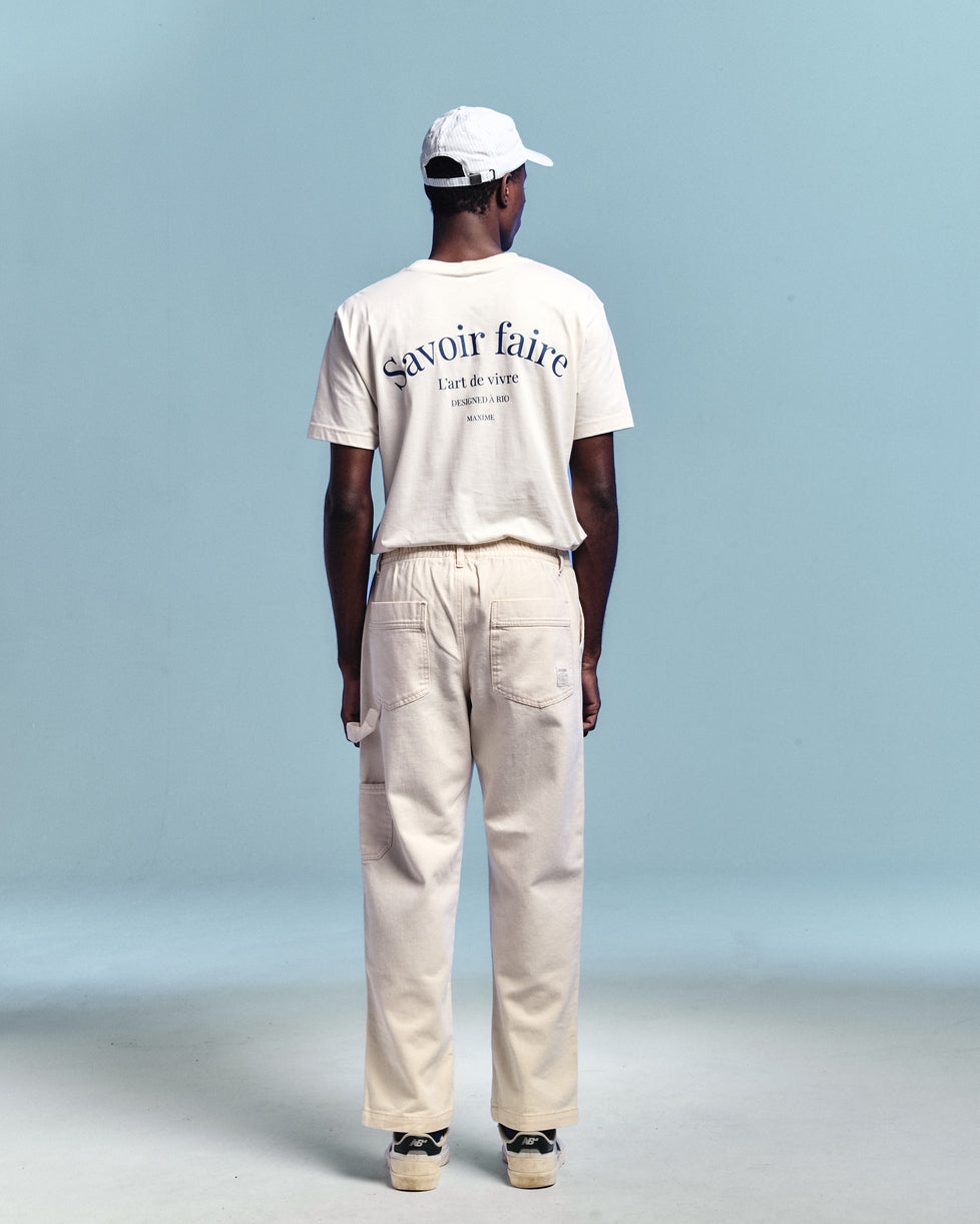 Calça Carpenter Sarja OffWhite