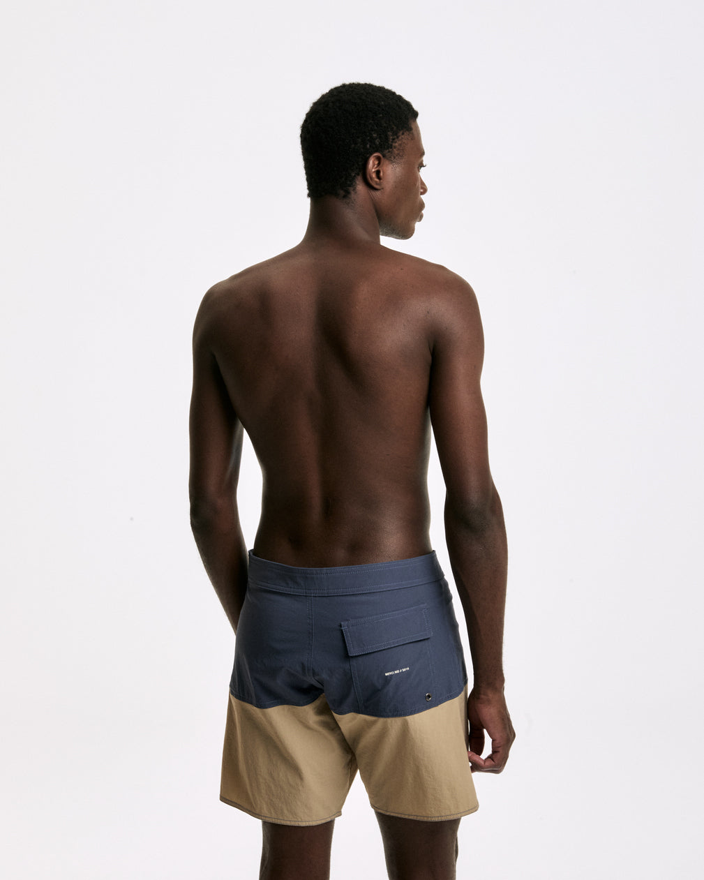 Le Surf Short High Tide Navy Kakhi
