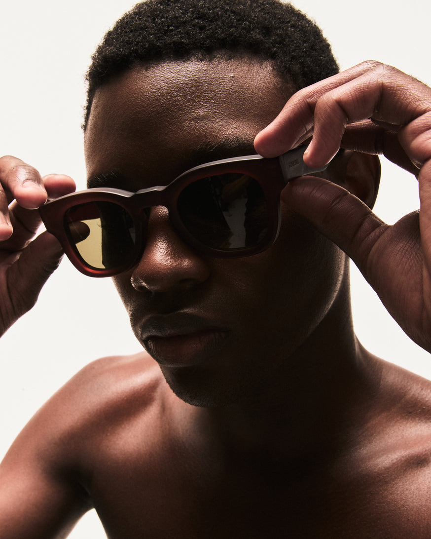 Óculos L'optique 2.0 Canela c/ Lente Verde