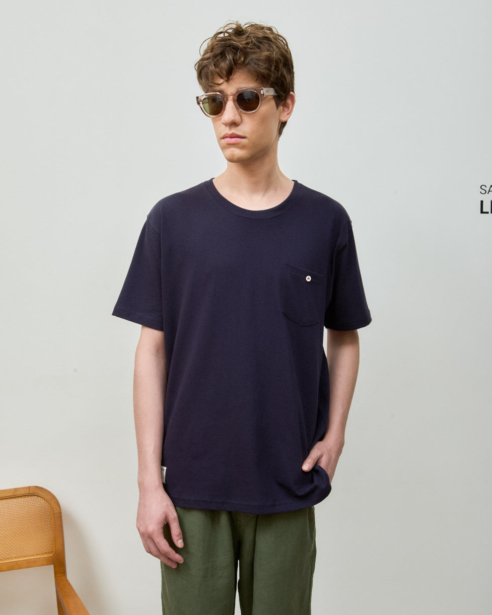 T-Shirt Pocket Navy