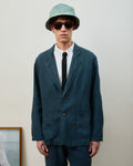 O Blazer Puro Linho Stone Wash Navy