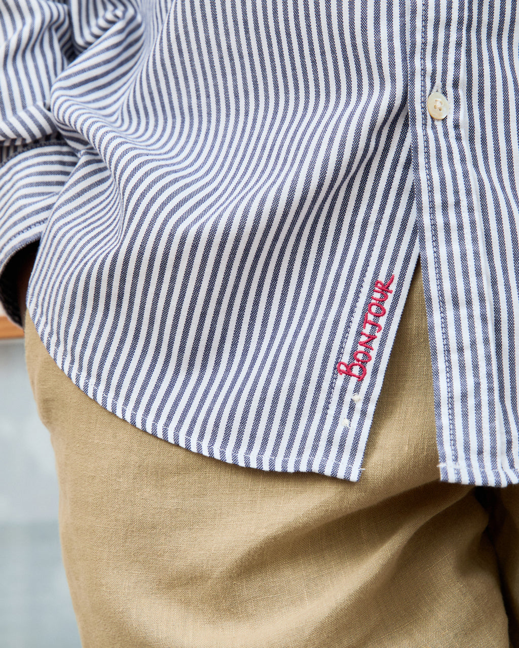 Camisa Oxford Wash Listra Classic Manga Longa