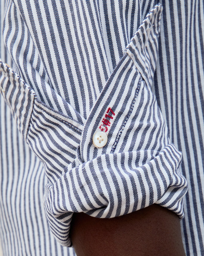 Camisa Oxford Wash Listra Classic Manga Longa
