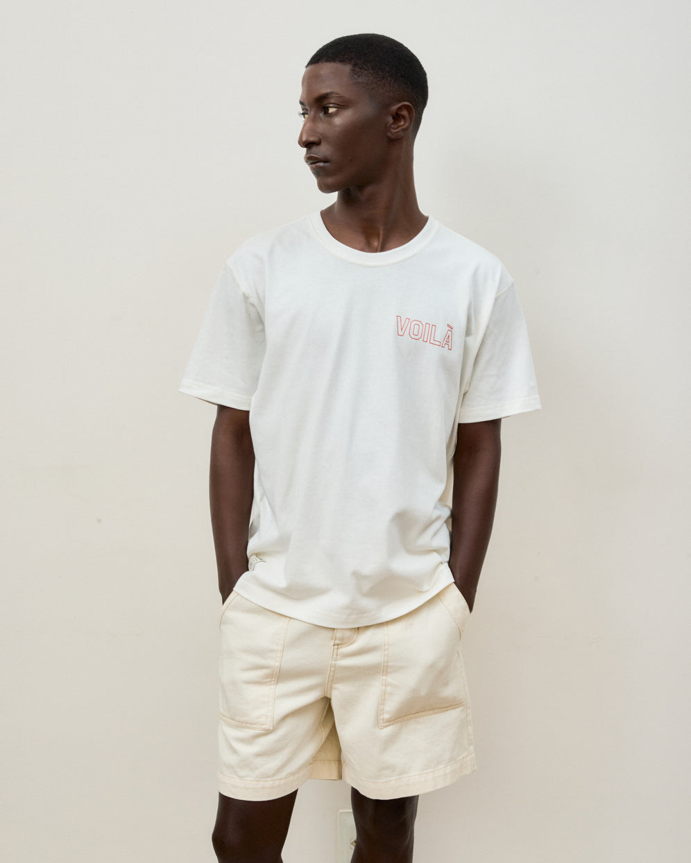 Beach Short Sarja Off White