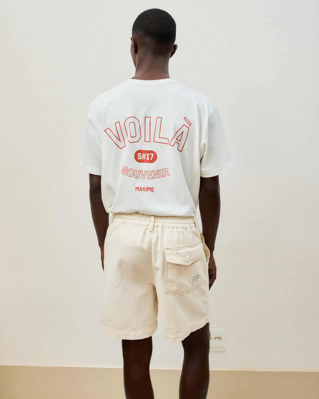 T-Shirt Voilà Off White