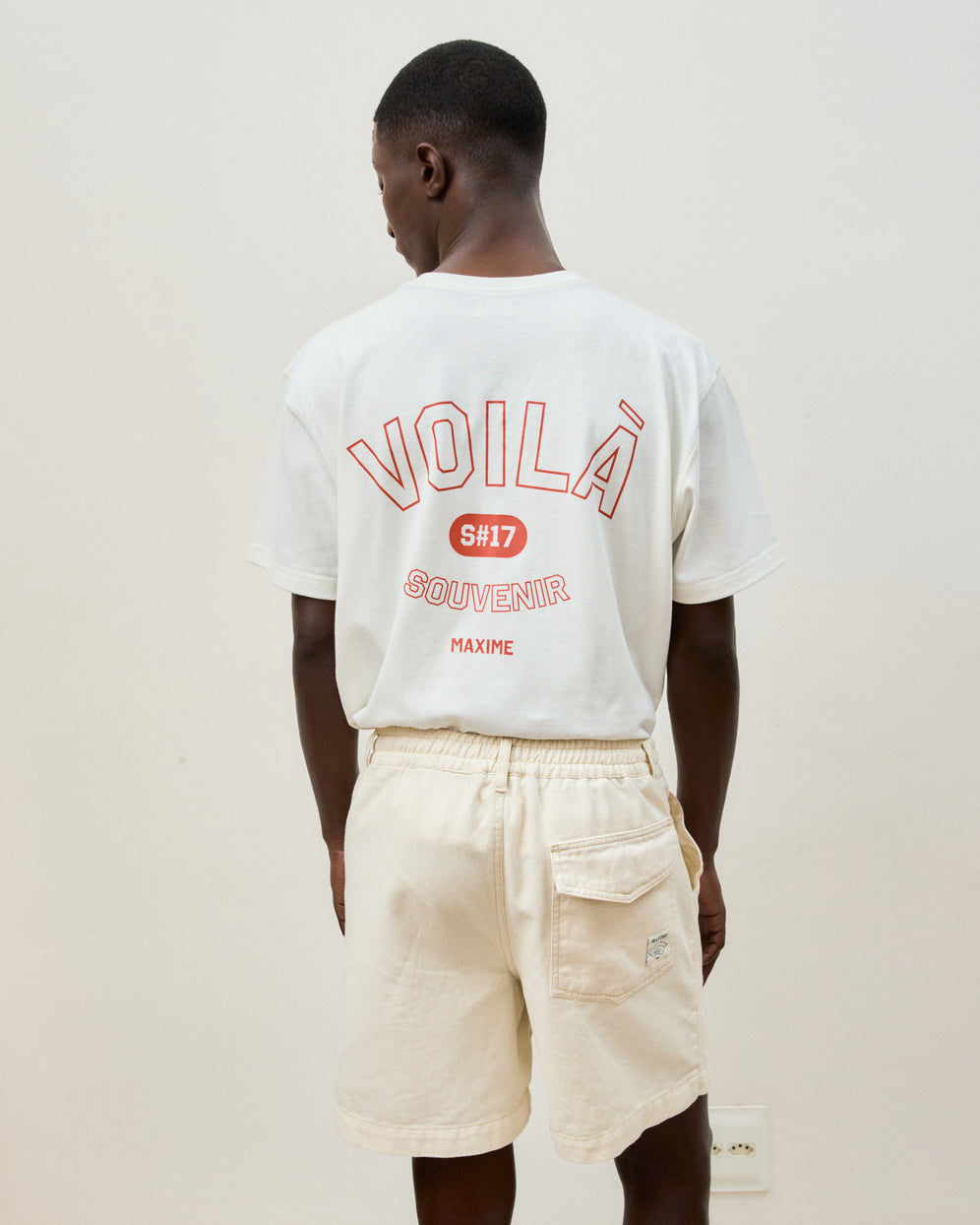 Beach Short Sarja Off White