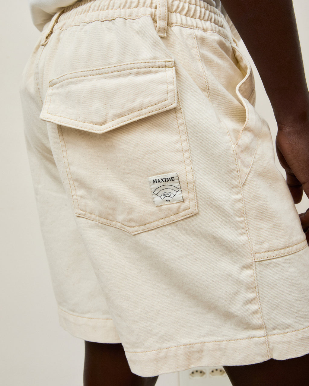 Beach Short Sarja Off White