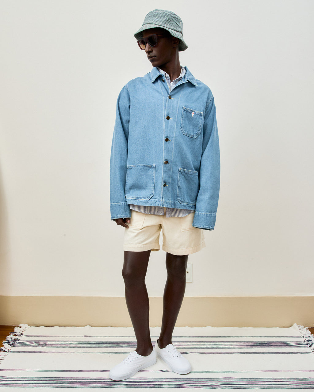 Over Shirt Jeans Blue Denim