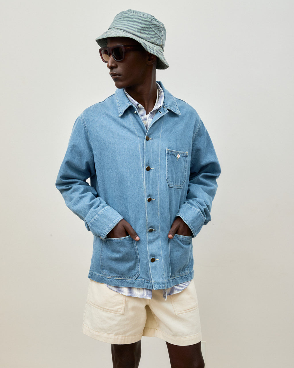 Over Shirt Jeans Blue Denim