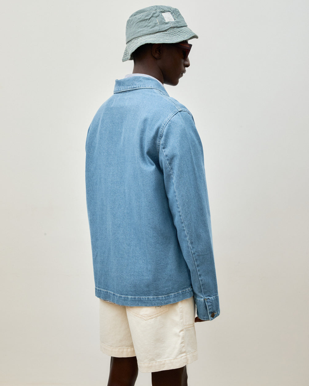 Over Shirt Jeans Blue Denim