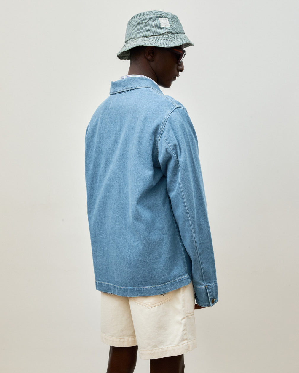 Over Shirt Jeans Blue Denim
