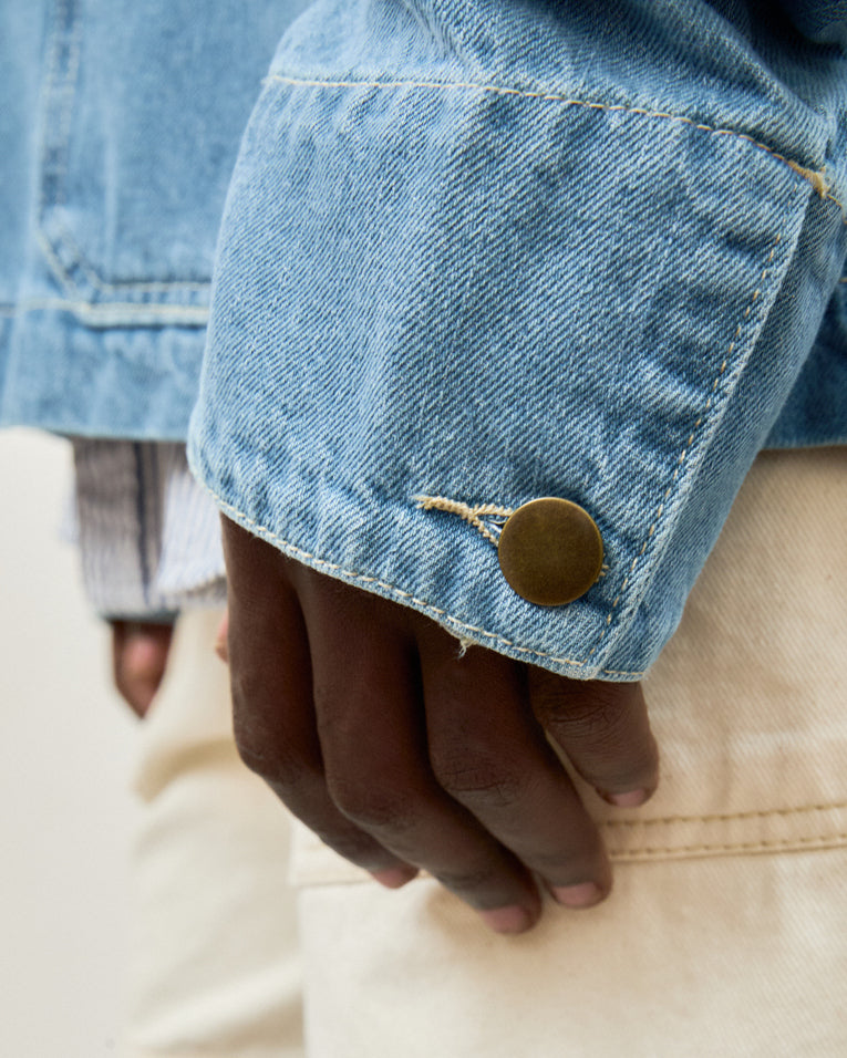 Over Shirt Jeans Blue Denim