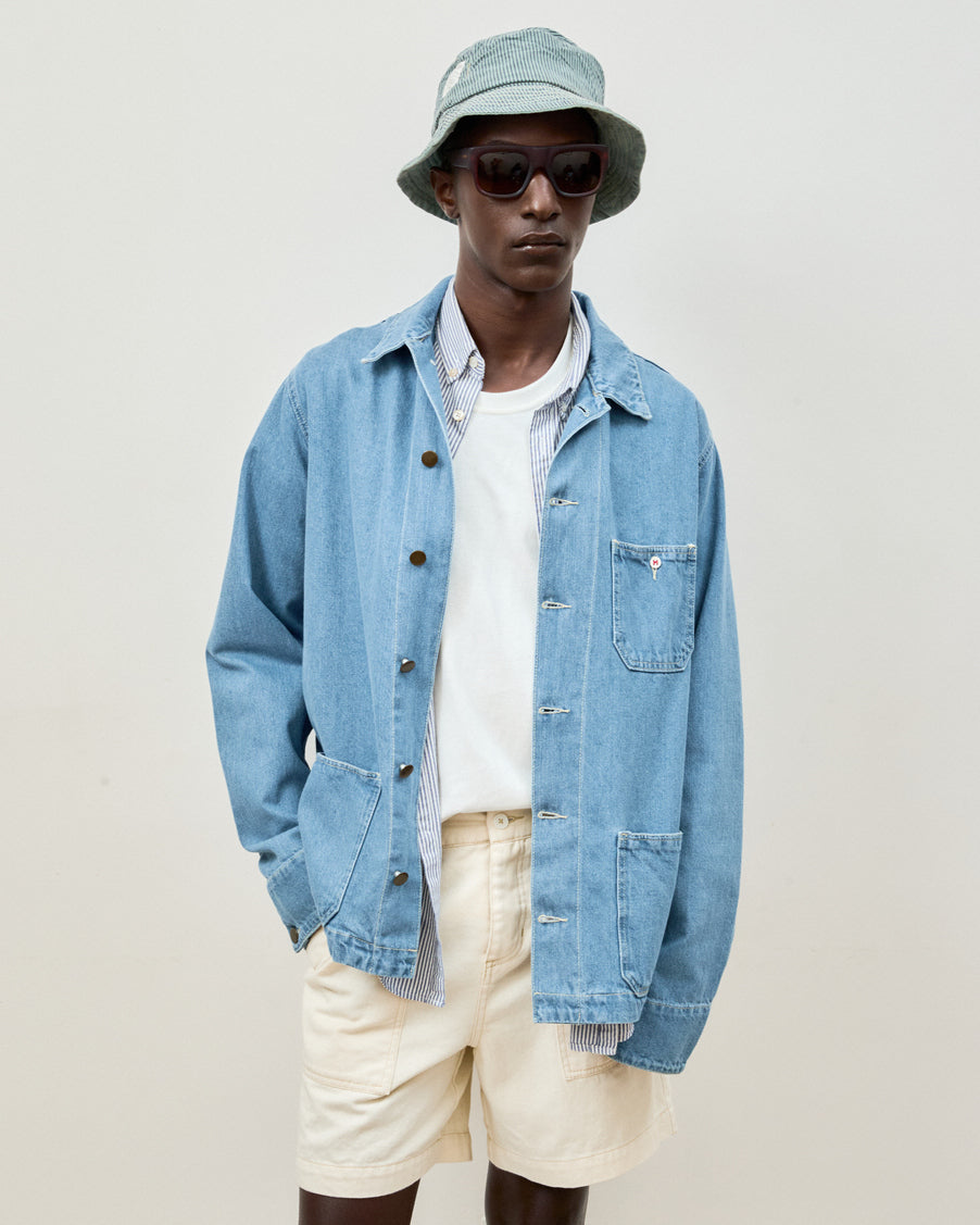 Over Shirt Jeans Blue Denim