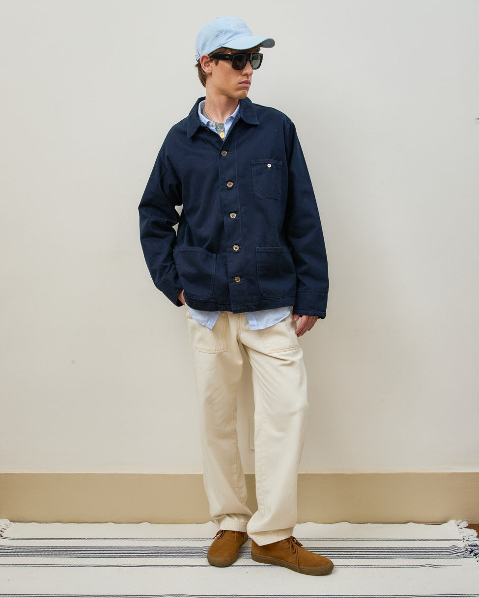 Over Shirt em Sarja Navy