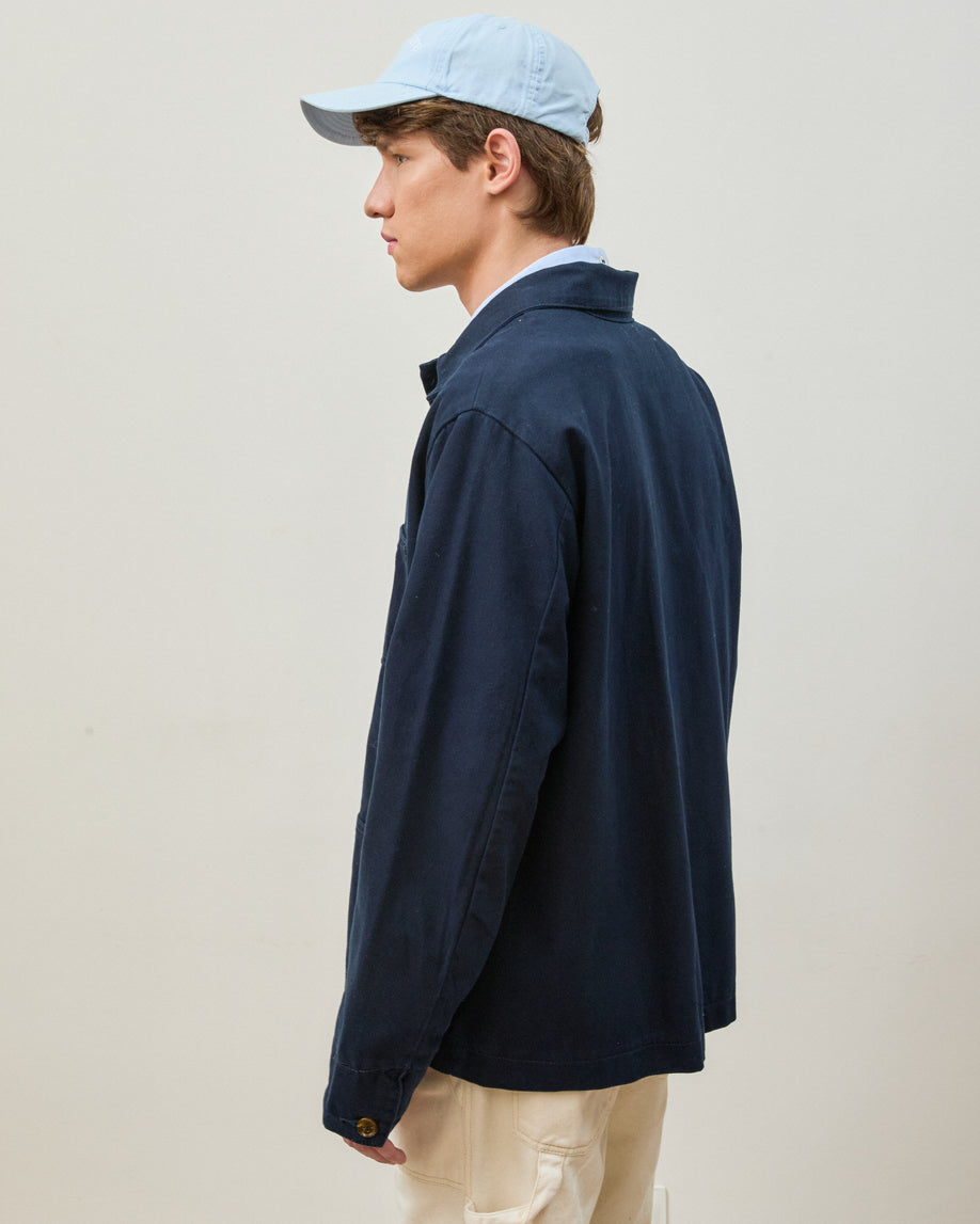 Over Shirt em Sarja Navy