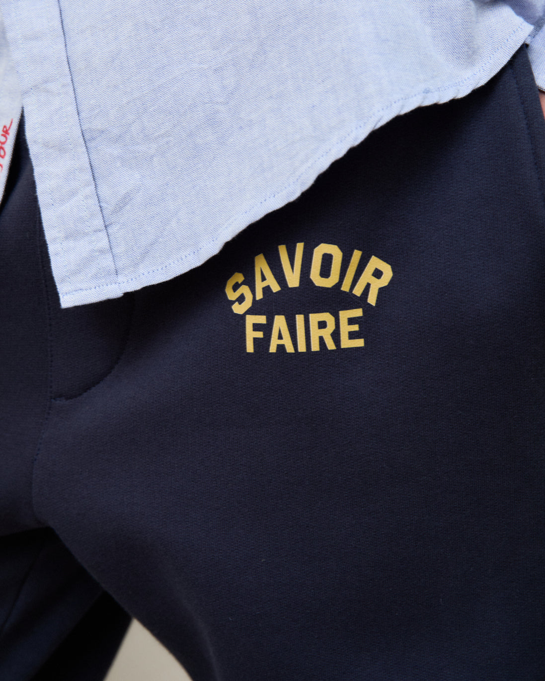 Calça Jogger Moletom Savoir Faire