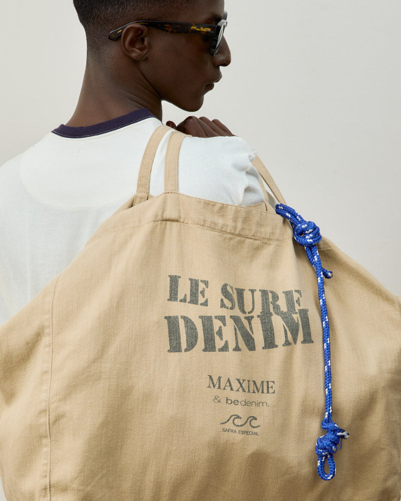 Maxi Bag Le Surf Denim Kakhi