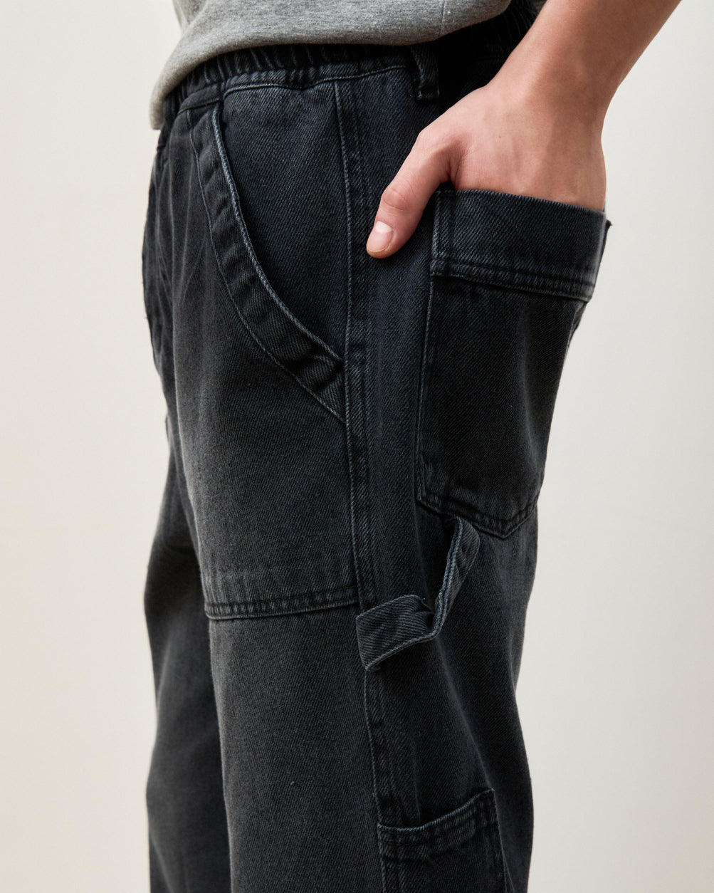 Calça Carpenter Sarja Noir