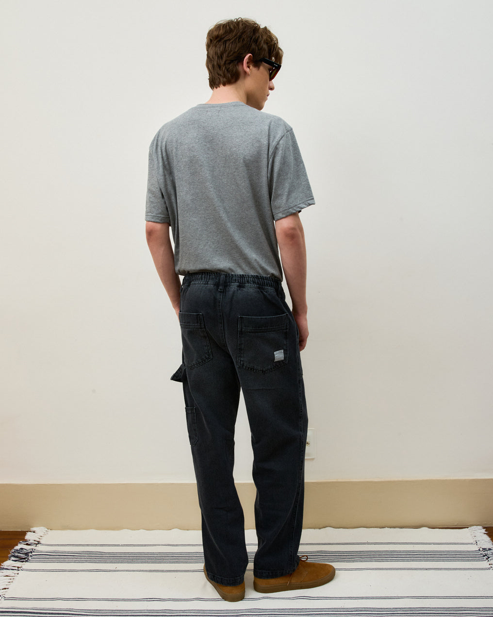 Calça Carpenter Sarja Noir