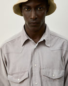 Camisa Corduroy Cinza