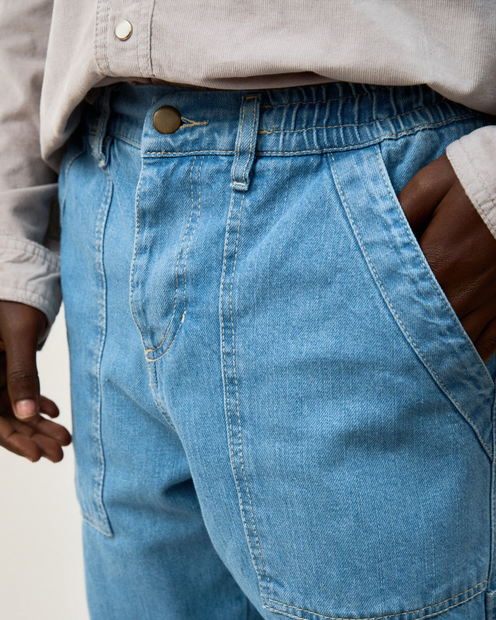 Calça Jeans Carpenter Blue Denim