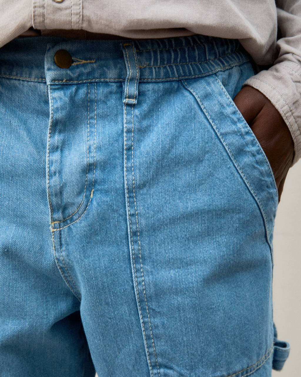Calça Jeans Carpenter Blue Denim