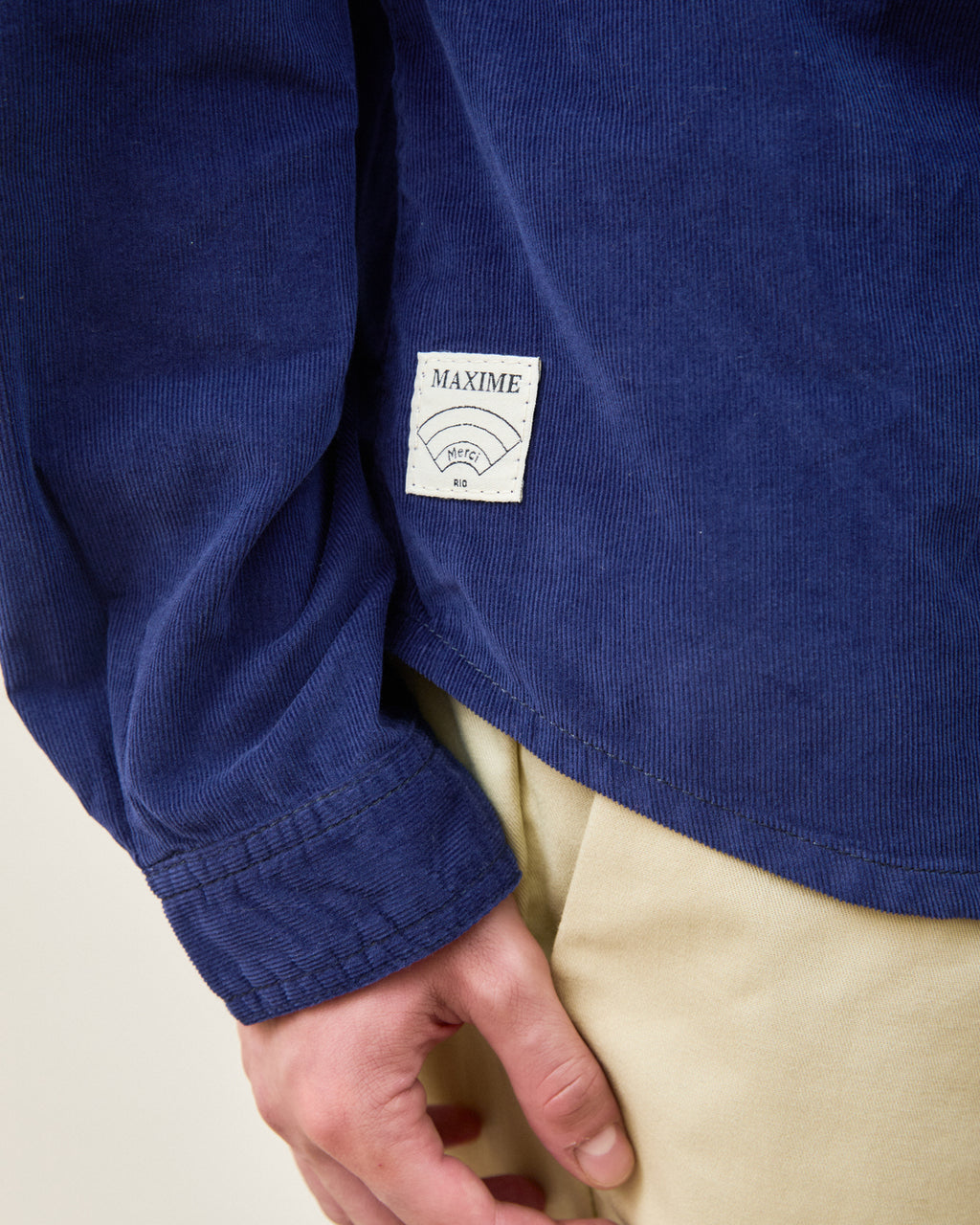 Camisa Corduroy Bleu