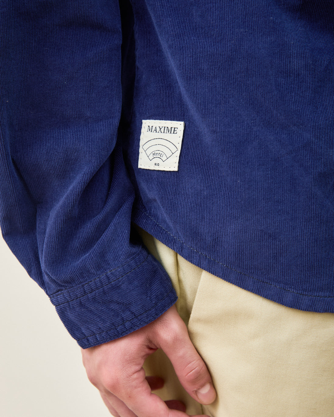 Camisa Corduroy Bleu