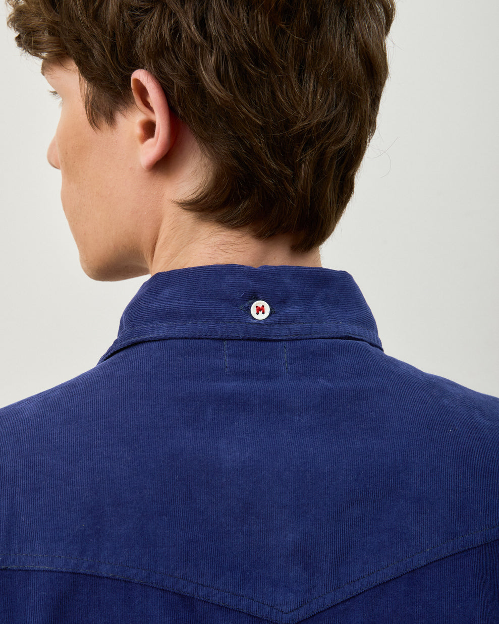 Camisa Corduroy Bleu