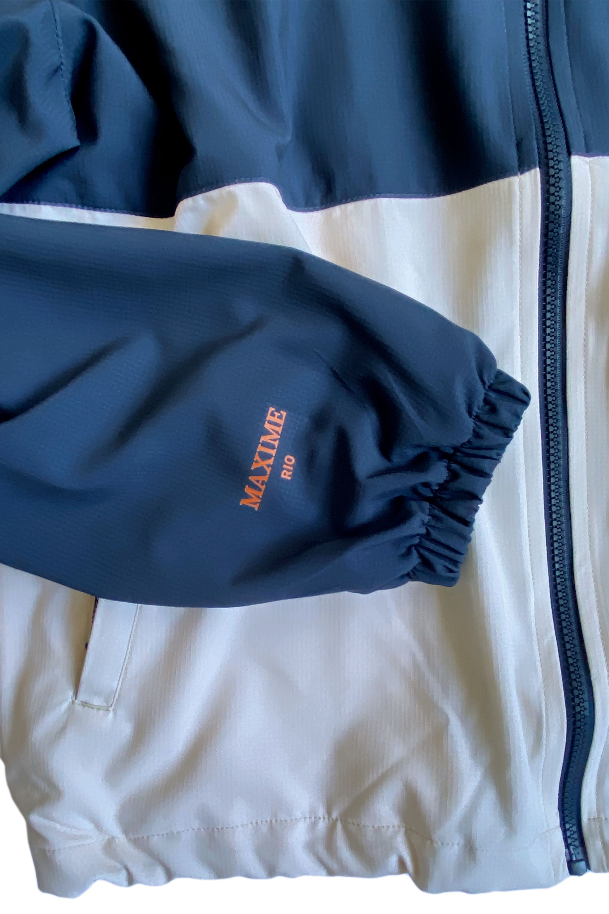 Jaqueta Windbreaker High Tide Navy Creme