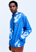 Jaqueta Windbreaker Light Tie Dye Bleu