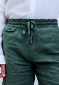 Bermuda Linho Relax Vert