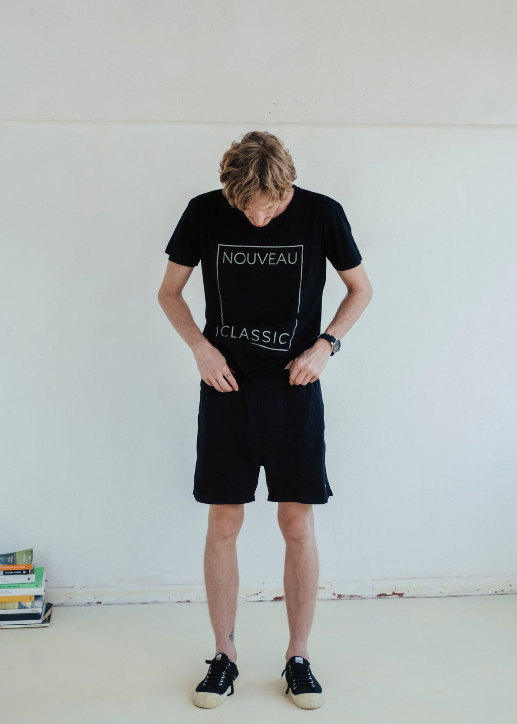 T-Shirt Le Stone Nouveau Classic Noir