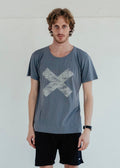 T-Shirt Le Stone Tee X Cinza