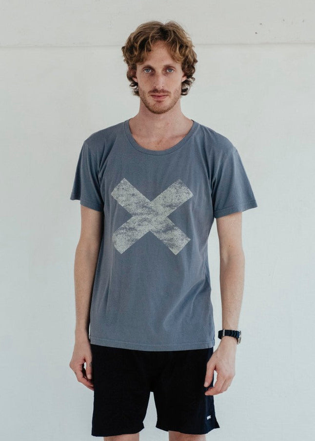 T-Shirt Le Stone Tee X Cinza