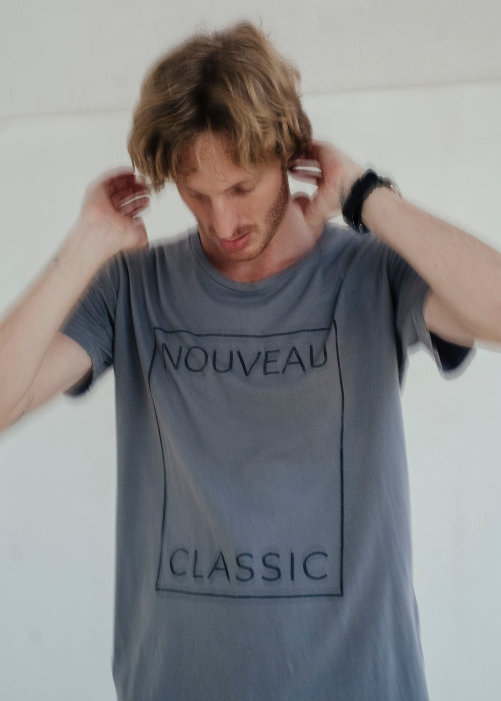 T-Shirt Le Stone Nouveau Classic Cinza