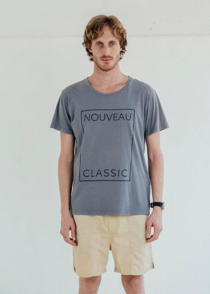 T-Shirt Le Stone Nouveau Classic Cinza