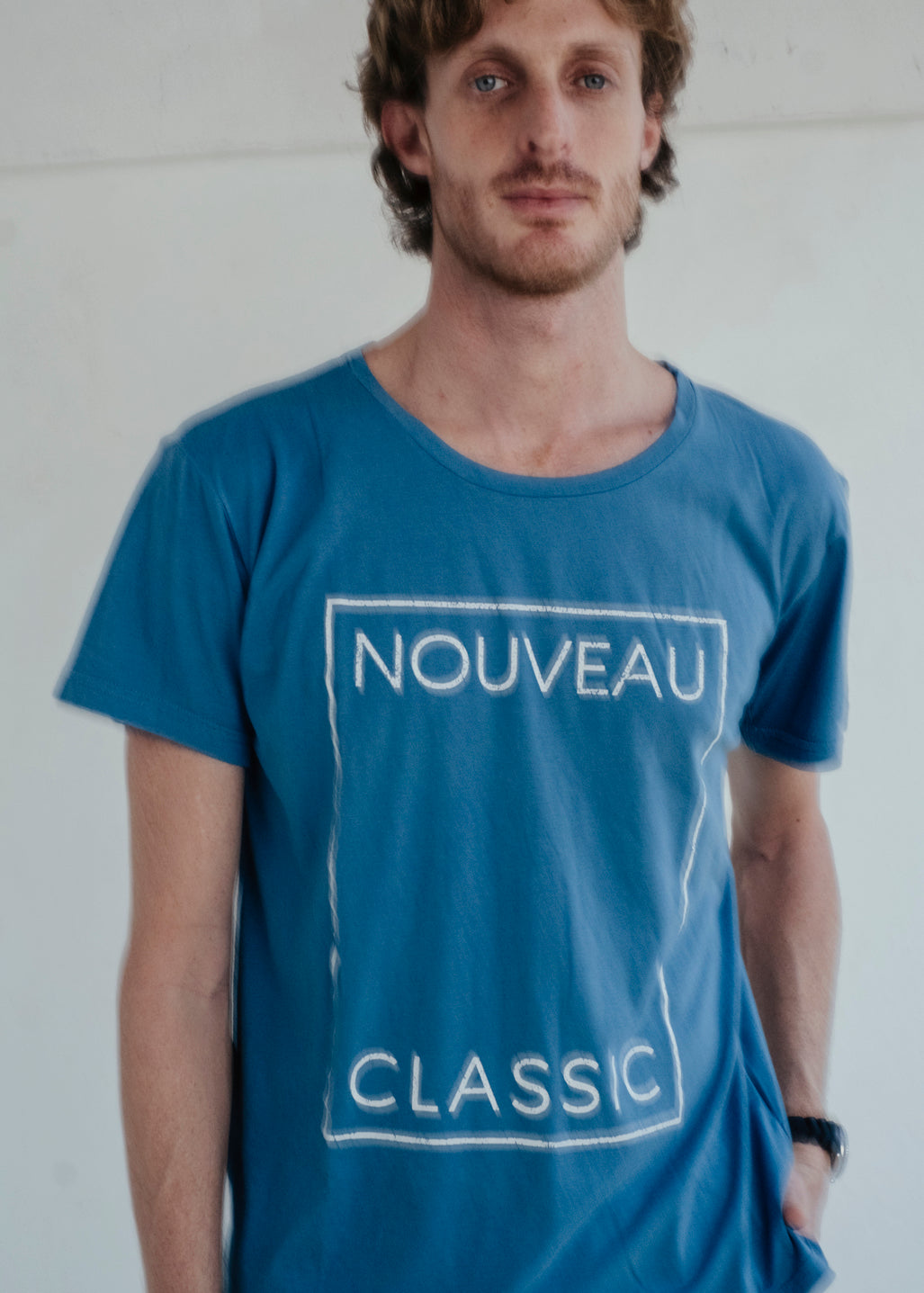 T-Shirt Le Stone Nouveau Classic Bleu