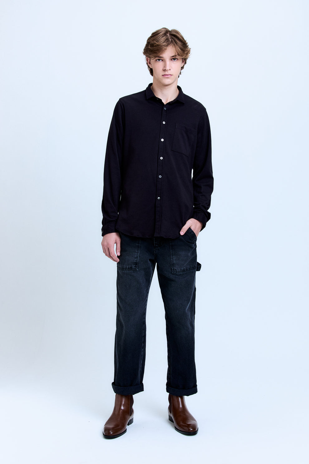 Calça Carpenter Sarja Noir