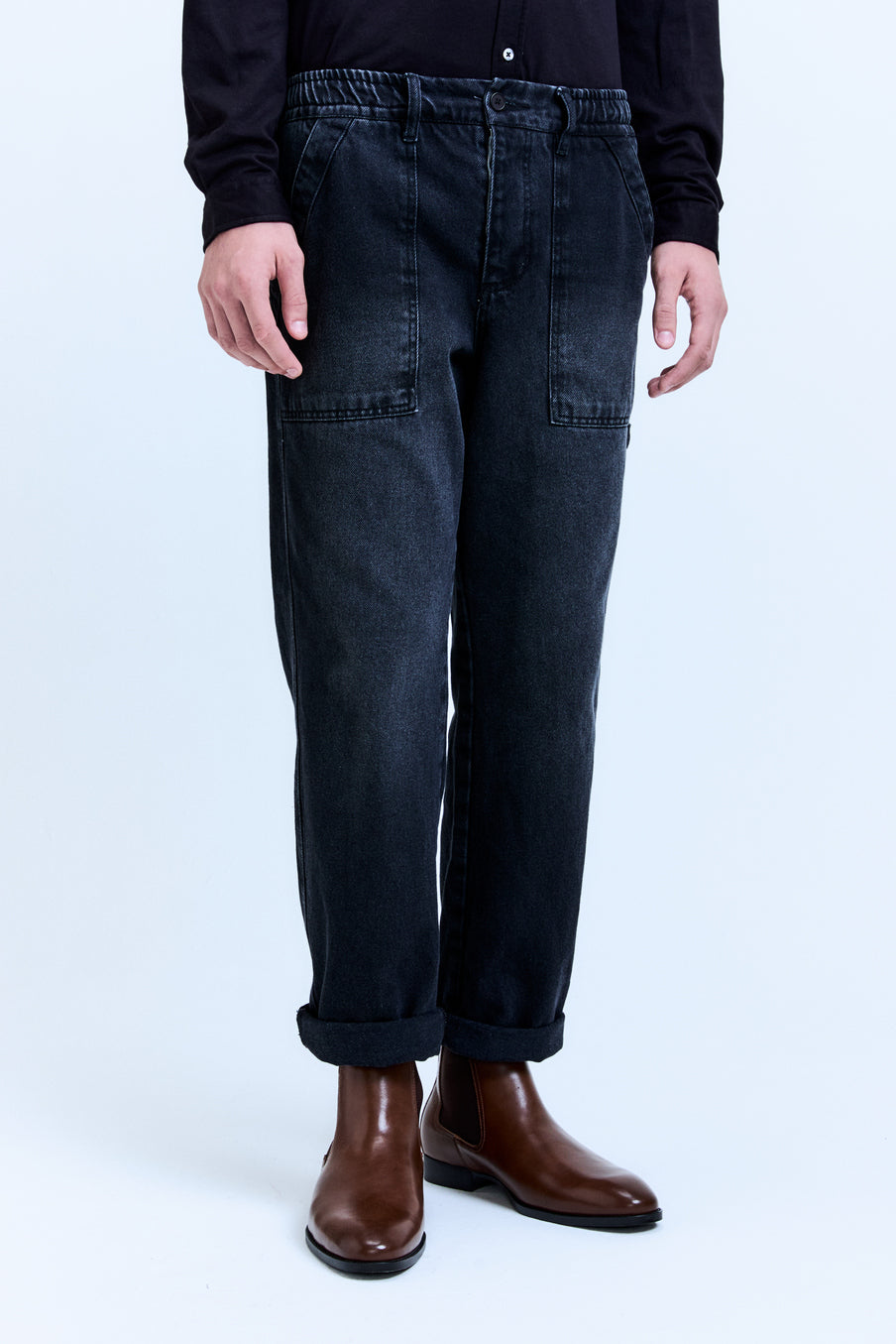 Calça Carpenter Sarja Noir