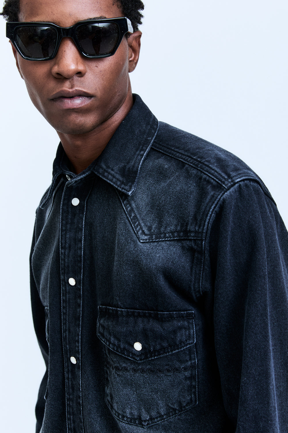 Camisa Western Noir