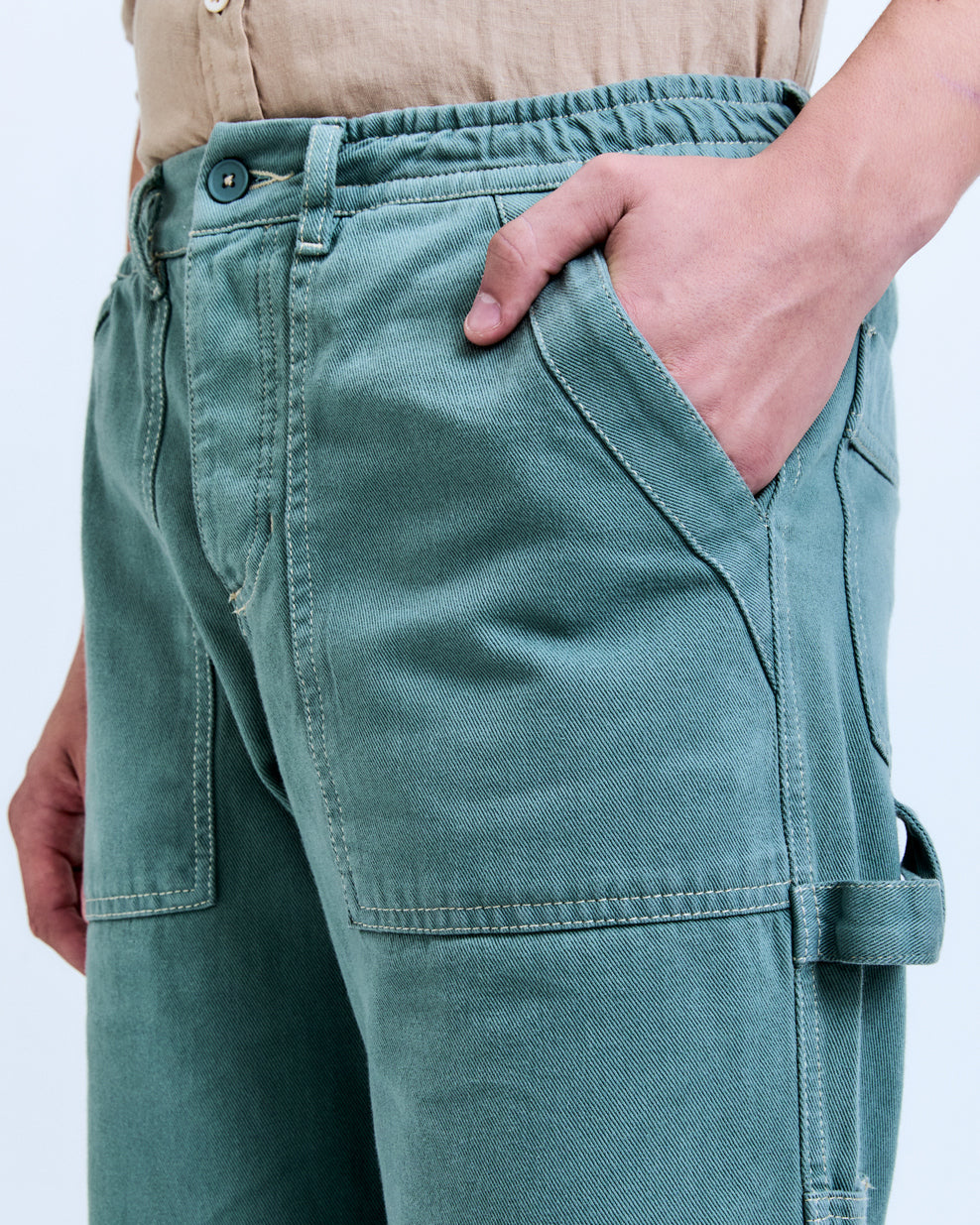 Calça Carpenter Sarja Vert