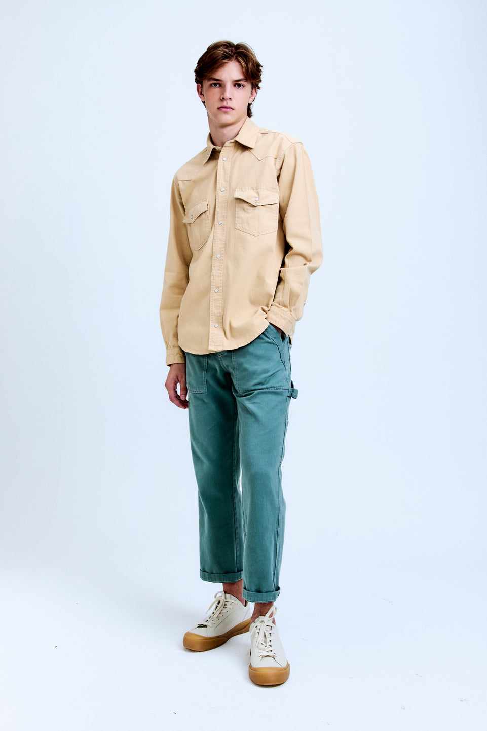 Calça Carpenter Sarja Vert