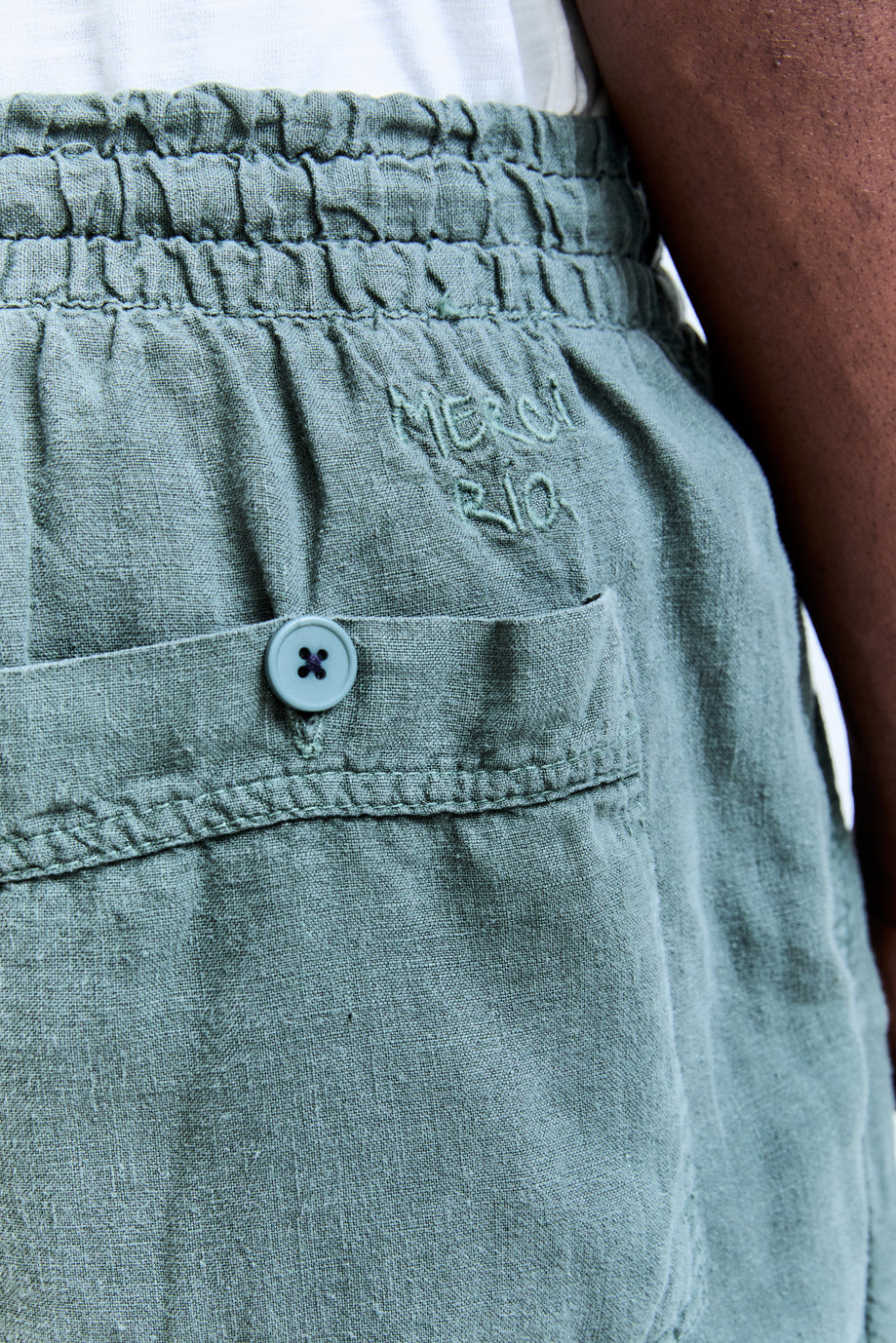 Calça Puro Linho Relax Vert